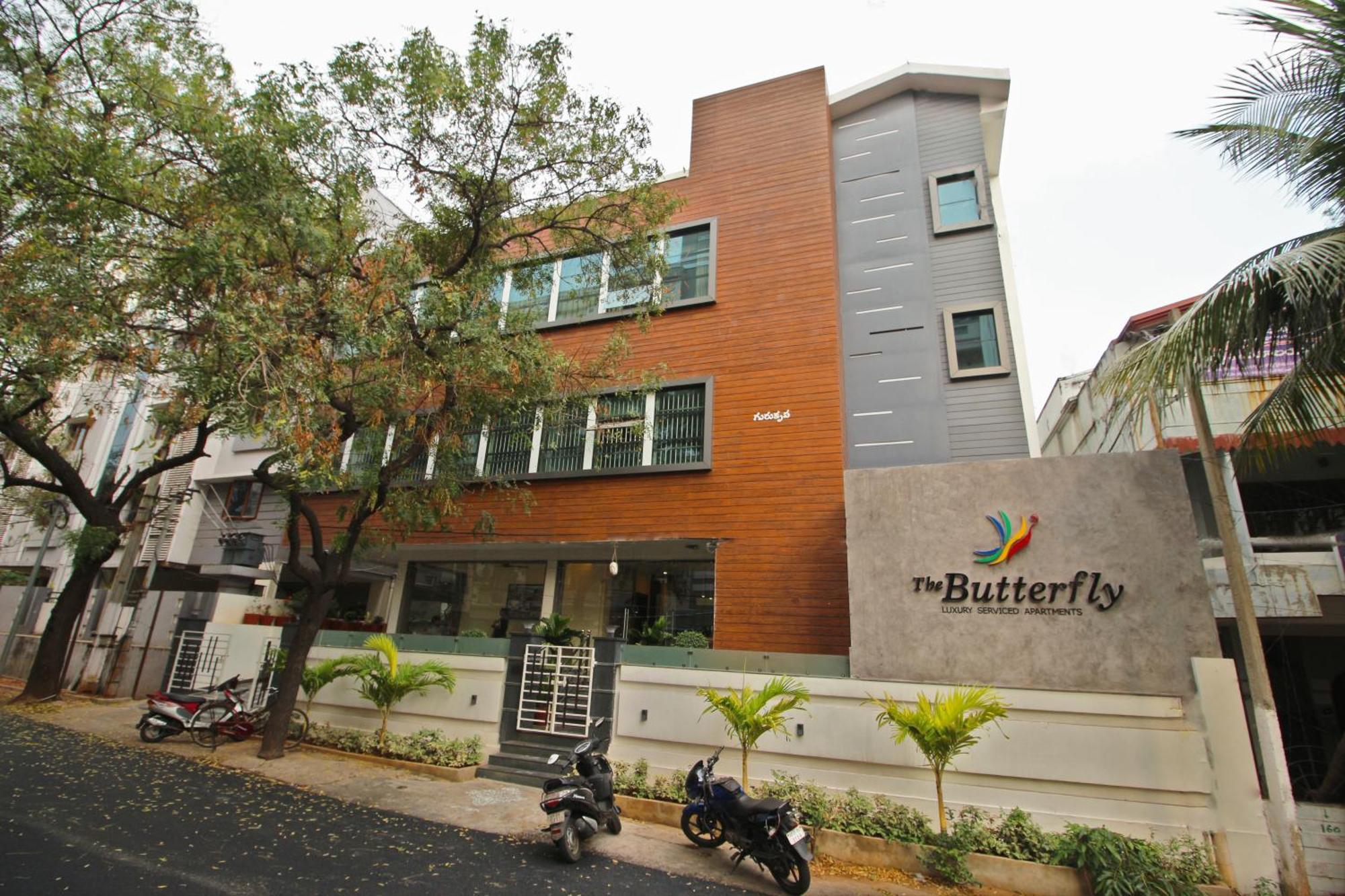 The Butterfly Luxury Serviced Apartments Visakhapatnam Exterior foto